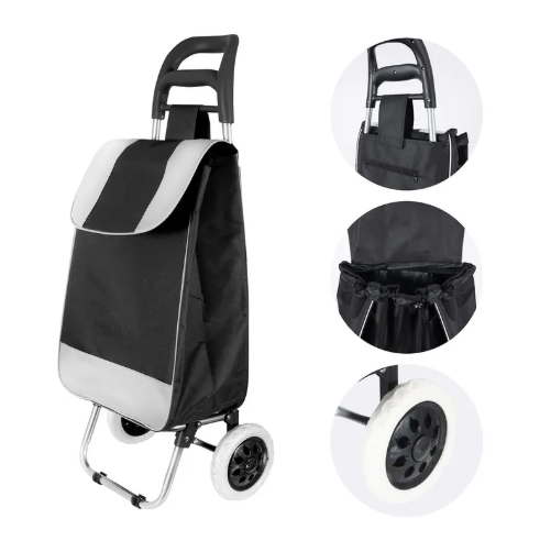 Miniatura 2 de CARRO DE MERCADO EN LONA CON RUEDAS COLO